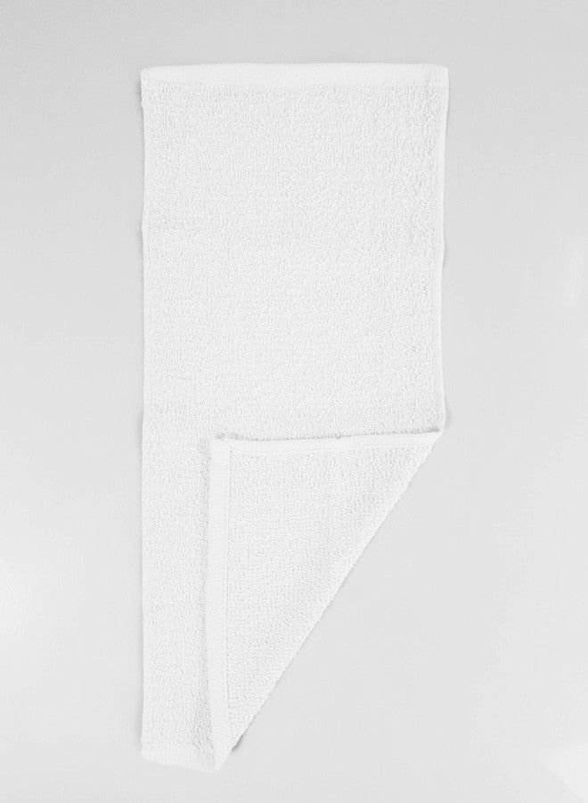 ToteBagFactory Set of 24- Affordable Cheap Rally Towels White - Image 3